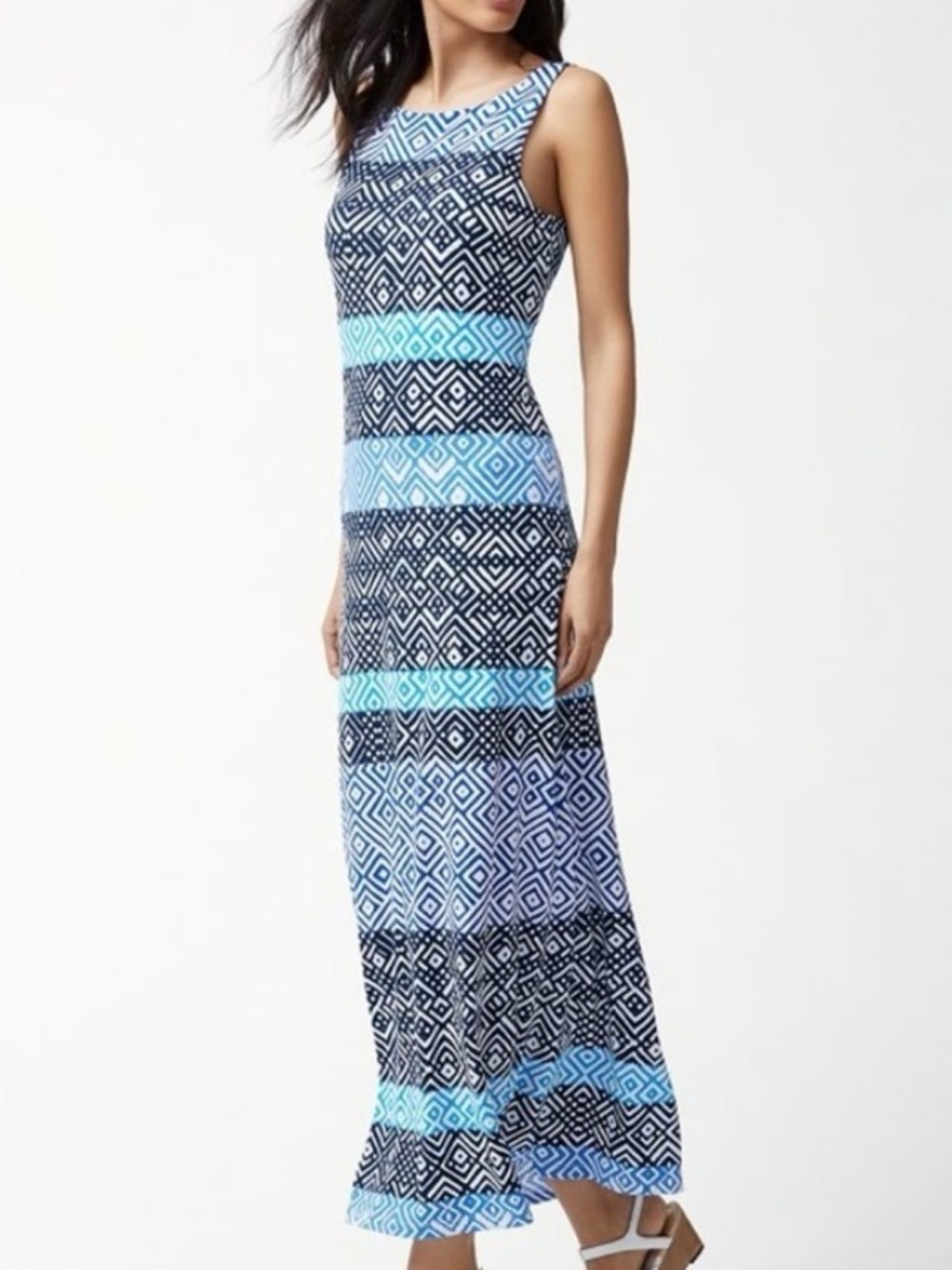 Tommy Bahama | Mayan Maze maxi dress size medium
